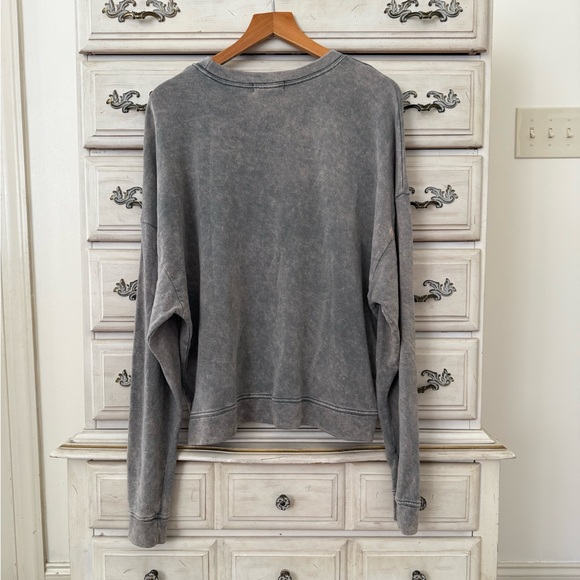 Altar’d State Dreamer Tiger Mineral Wash Sweatshirt - Picture 2 of 4